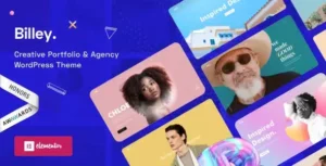 Billey Theme Creative Portfolio & Agency Elementor WordPress Theme