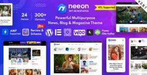 Neeon Theme WordPress News Magazine Theme